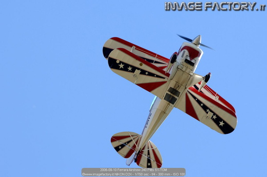 2006-09-10 Ferrara Airshow 240 Pitts S1-TGM